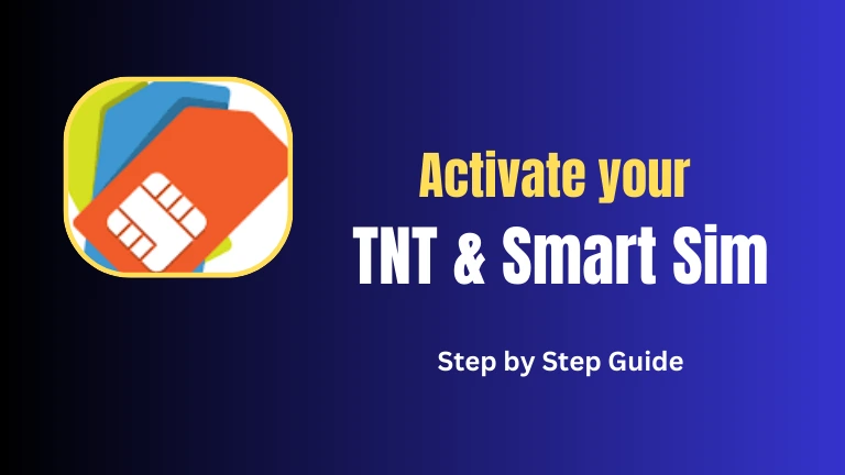 Activate your TNT & Smart Sim