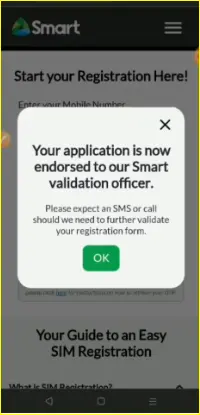 your application validation